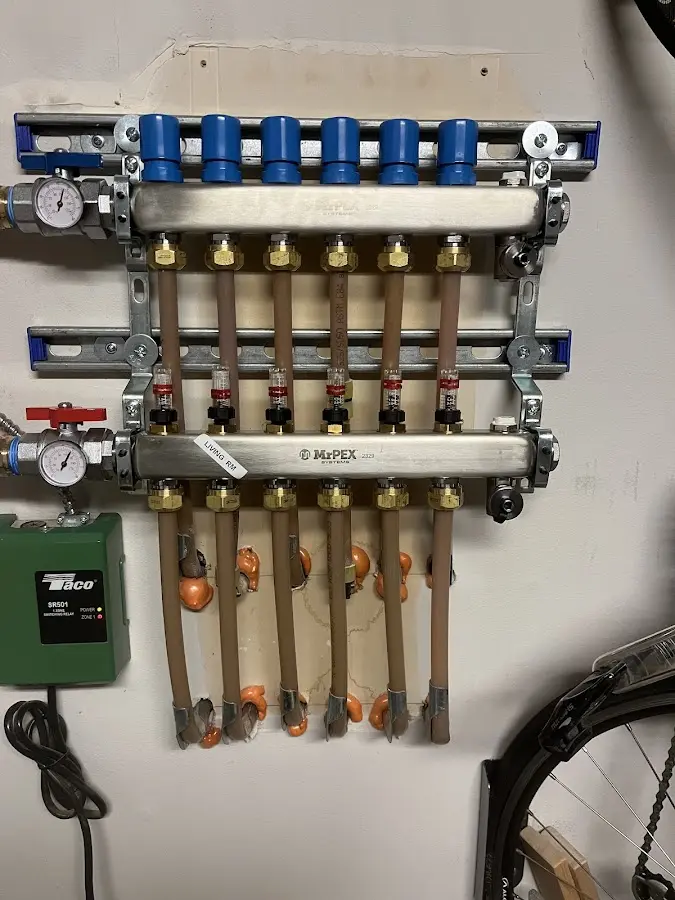 Plumber performing Water Heater Repair at a residential property in Voorhees